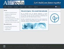 Tablet Screenshot of alfazeda.com